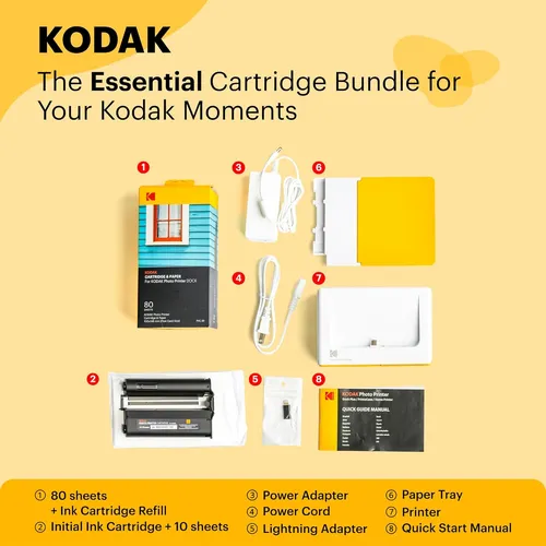 Impresora De Fotos Kodak Dock Plus 4pass, 4x6, 90 Hojas