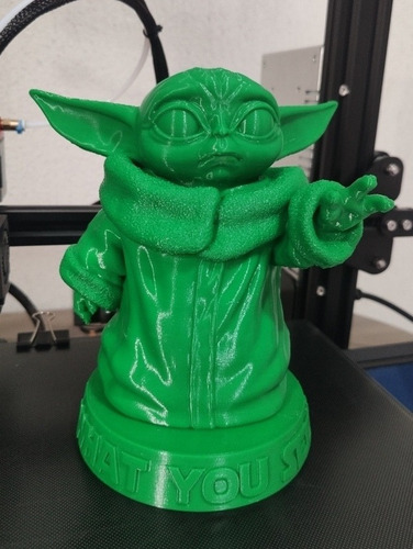Baby Yoda Impressão 3d