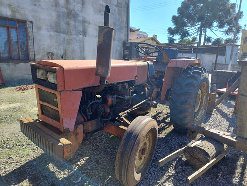 Trator Agrale 4200 Com Carreta, Lâmina Roçadeira E Arado.