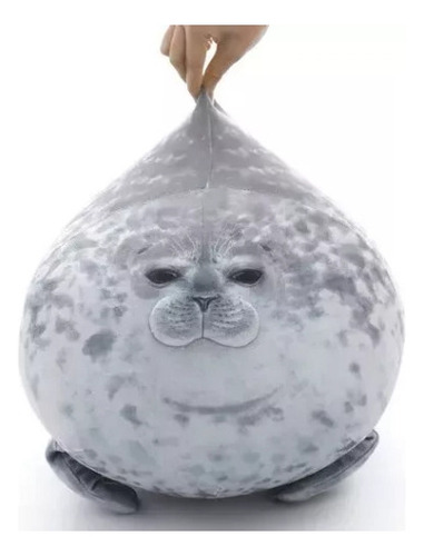 Almohada Con Forma De Foca De Peluche, 60 Cm, Sello Gordo Mo