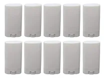 Comprar 10pcs Recipientes Vazios Ovais Brancos Pequenos Tubos De Amo