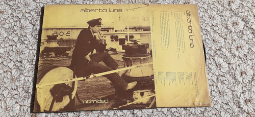 Alberto Luna Intimidad 1982 Argentina Vinilo Nm