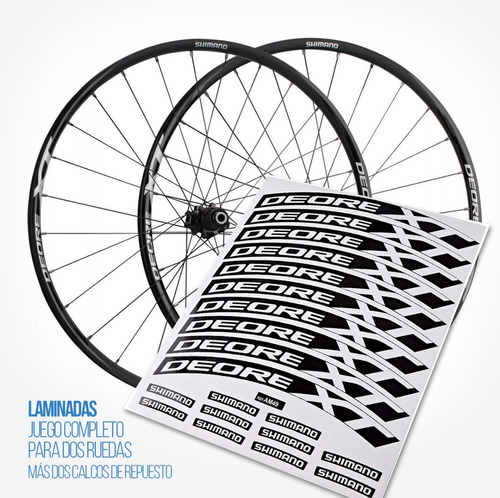 Calcos Para Llantas Shimano Deore Xt