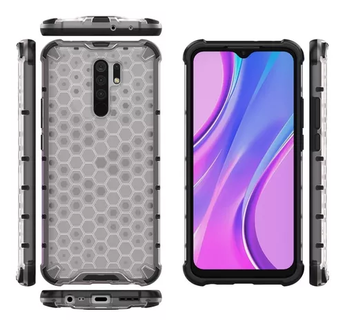 Funda Protector Uso Rudo con Clip más Mica de Cristal Gratis para Xiaomi  Redmi Note 9S/