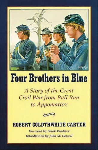 Four Brothers In Blue, De R.g. Carter. Editorial University Oklahoma Press, Tapa Blanda En Inglés