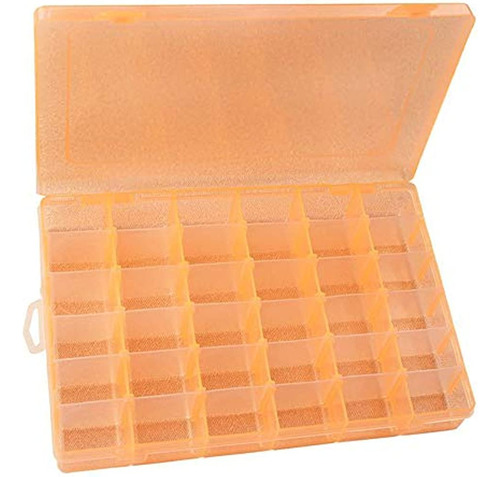 Organizador De Escritorio Wetest Storage Organizer Box Color Naranja