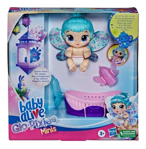 Baby Alive Glopixies Aqua Flutter Minis Baby Doll