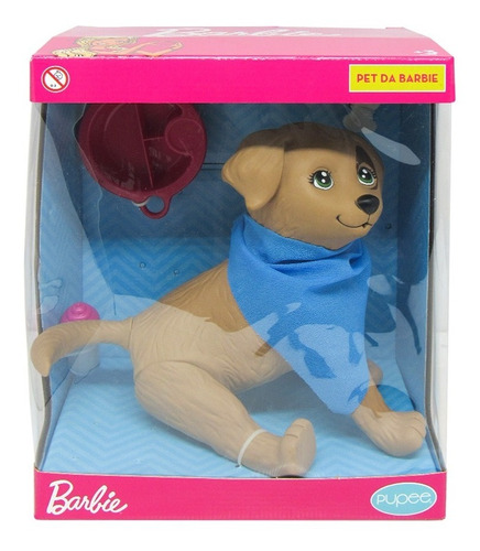 Imagem 9 de 10 de Cachorro Pet Shop Boneca Barbie Rookie Articulado Acessórios