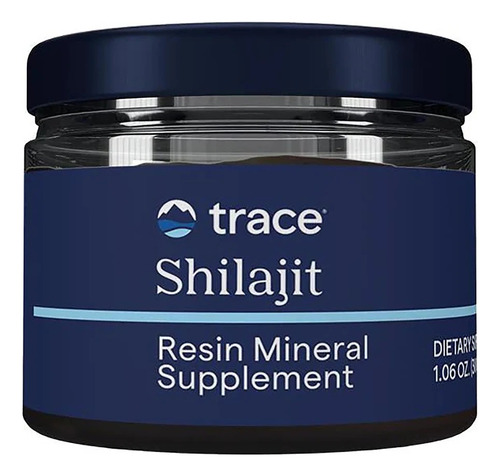 Trace Minerals Shilajit Energia Y Resistencia 30g 1,06oz Sabor Sin Sabor