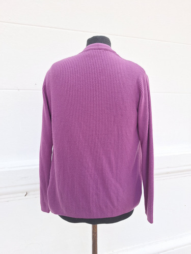 Sweater Y Saco Violeta Importado (Usado)