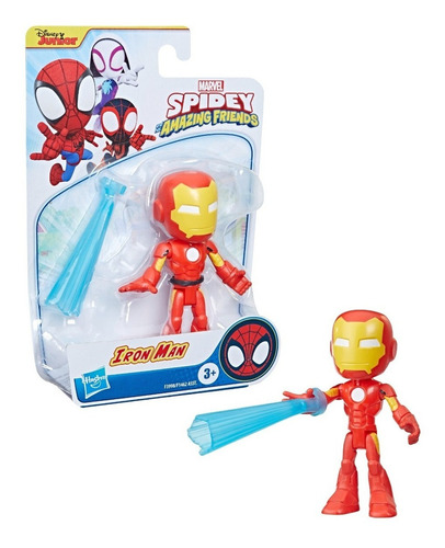 Figura Hasbro Marvel Spidey And His Amazing Friends Iron Man