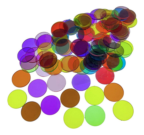 2 X 100 Contadores De Matemáticas De Colores Surtidos Para