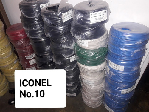 Cables Marca Trecaven Y Cabel (#10) Thw. 100% Cobre.