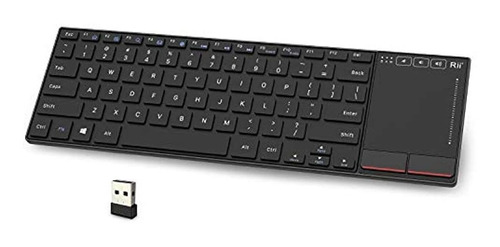 Rii - Mini Teclado Multimedia Inalámbrico