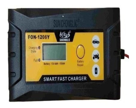 Cargador De Bateria Para Carros  (90v-250v)  fon-1206d