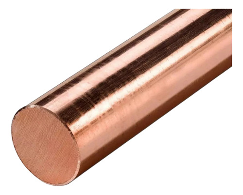 Barra Cobre Ø1/2'(12,70mm) X500mm(50cm) Tarugo, Vergalhão