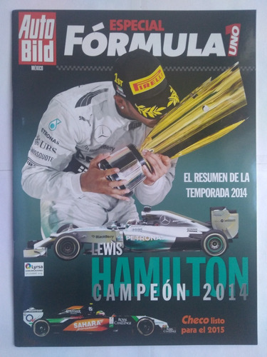 Revista Autobild Fórmula 1  Resúmen Temporad '14 Checo Perez