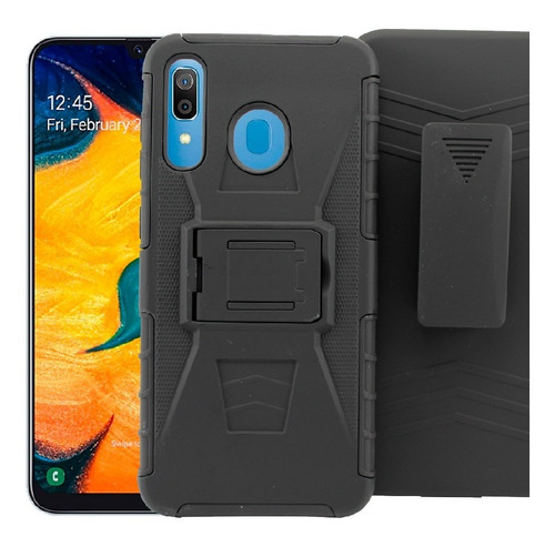 Protector Clip Uso Rudo Para Samsung A20 A30 A50 Mayoreo