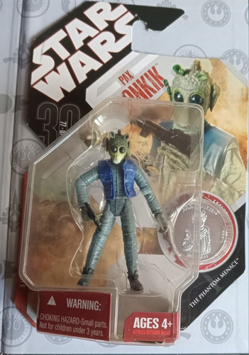 Star Wars Figura Pax Bonkik Hasbro 30th Aniversario Blister 