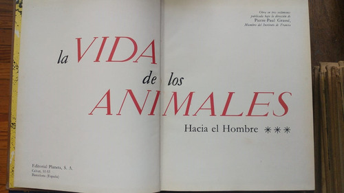 La Vida De Los Animales - La Población De La Tierra (3 Tomos