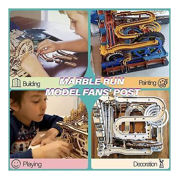 Rokr 3d Wooden Puzzle For Adults Model Kit Marble Run Cr Ssb