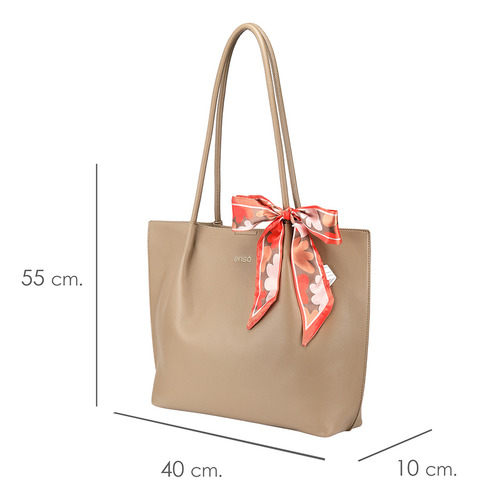 Bolsa Tote Enso Mujer Eb243302ttbe Beige