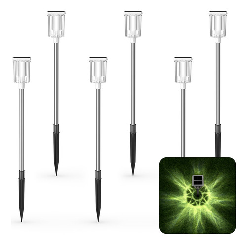 10pcs Jardín Al Aire Libre Led Camino De La Energía Solar Ci