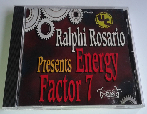 Ralphi Rosario Energy Factor 7 Cd Single Made In Mexico 1997