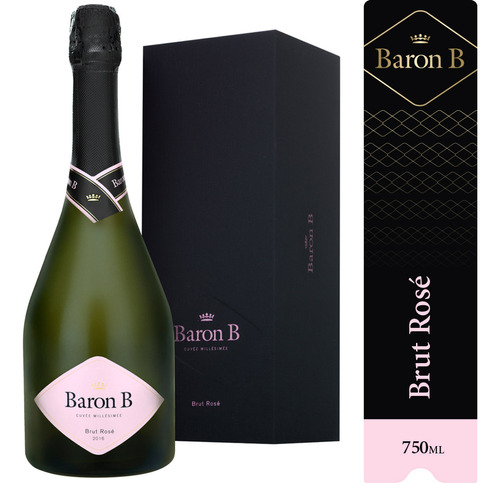 Estuche Baron B Brut Rosé 750 Ml Año 2017