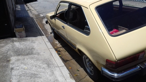 Chevette Hatch Hatch Placa Preta
