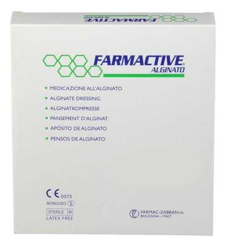 Farmactive Apósito Alginato D/calcio 10x10 5und. - Italiana 