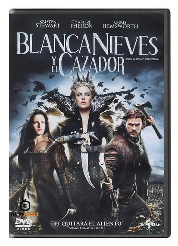 Blanca Nieves Y El Cazador Chris Hemsworth Pelicula Dvd