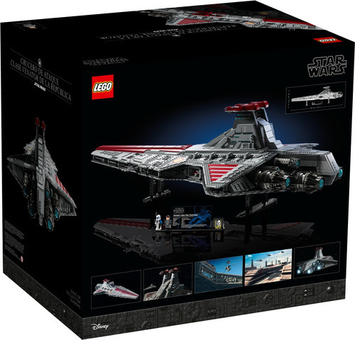 Lego Star Wars Crucero De Ataque Venator Ucs 75367 - 5374 Pz