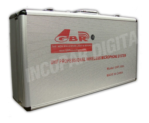 2 Microfonos Inalambricos Corbateros Gbr Uhf 300