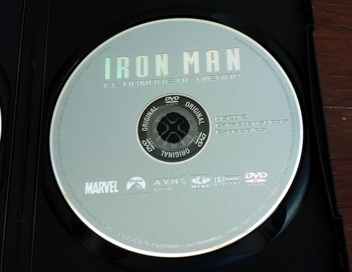 Iron Man El Hombre De Hierro * Edicion 2 Dvd Avh Excelente (Usado)