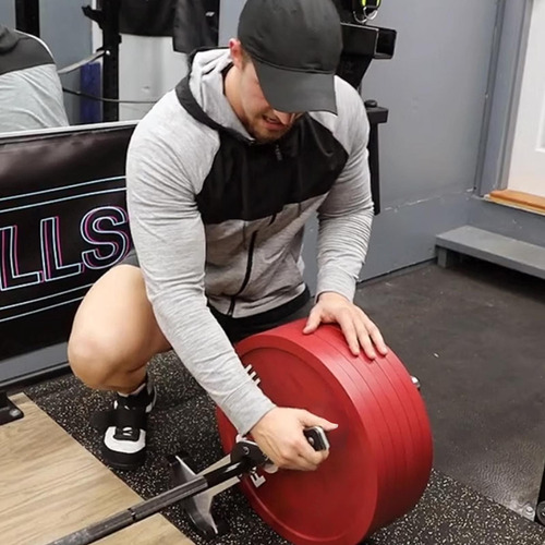 Altulho Delift Jack Barbell Jack Pesado Para O Bump Branco