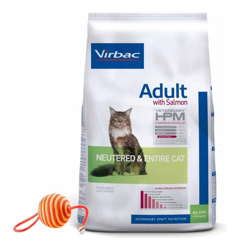 Alimento Gato Hpm (virbac) Adulto 3 Kg + Promo!