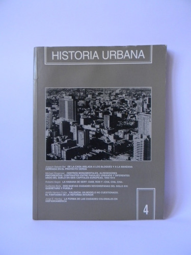 Historia Urbana Revista 1997 Roberto Segre Fotos Planos