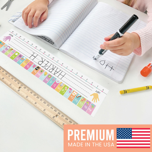 25 Coloridas Placas De Nombre De Escritorio Para Aula Et