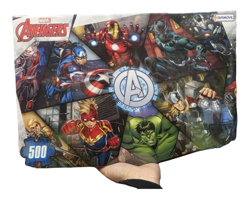 Rompecabezas Avengers 500 Piezas Tapimovil