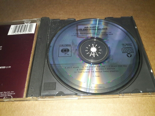 Air Supply - Love And Other Bruises (cd Usa)