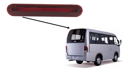 Lanterna Brake Para Volare A5/a6/a8/w8 12v 2002 Em Diante