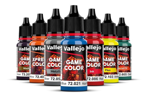 Tinta Vallejo Game Color New Azul Turquesa 72.024 18ml