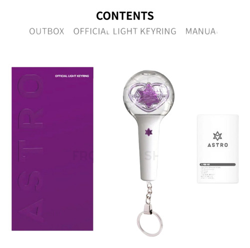 Astro Official Light Stick Keyring - Original Edición Limitada