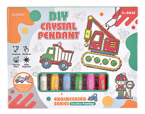 Set De Arte Y Manualidades 3d Diy Crystal Paint, Bolsa Tridi