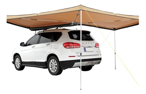 Carpa Toldo Tienda Retractil Para Techo Carro Camioneta 5x2m