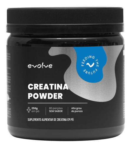 Creatina Monohidratada Rápida Absorção (250gr) - Evolve