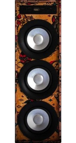 Parlante Portatil Trap 12w Con Bluetooth Y Luces Stromberg