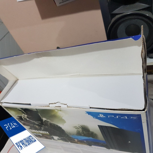 Caixa De Playstation 4 Pro Modelo 7016b + Berço