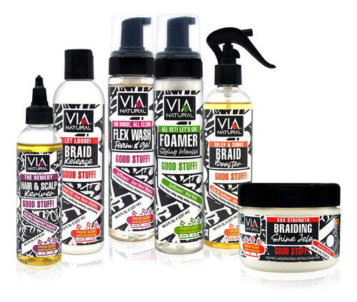 Vía Natural Freestyle Flex Wash Foam & Go